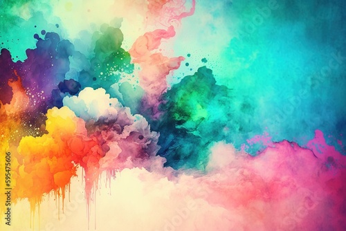 watercolor paint background
