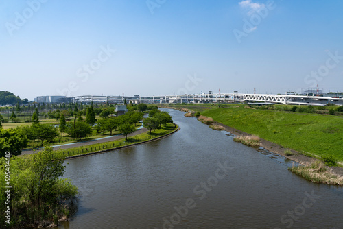 神奈川県横浜市　新横浜公園の風景