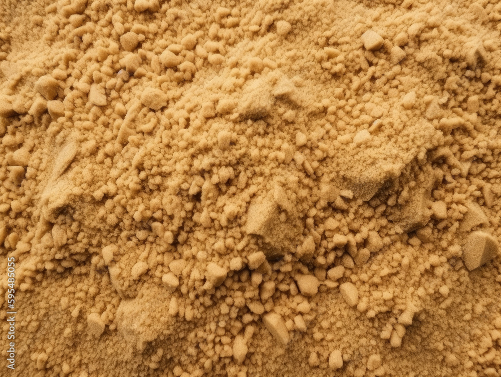 Rough yellow dessert sand texture, generative ai Rough yellow dessert sand texture, generative ai