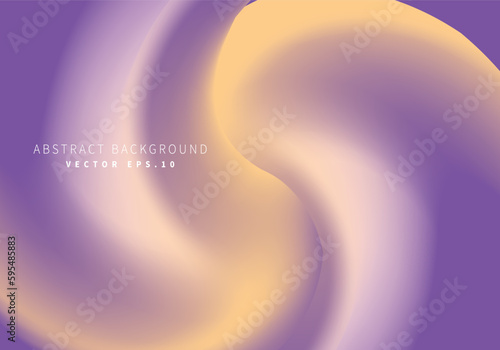 spiral vortex gradient violet and cream science theme background for advertisment banner poster technology enviroment organic nature vector eps.