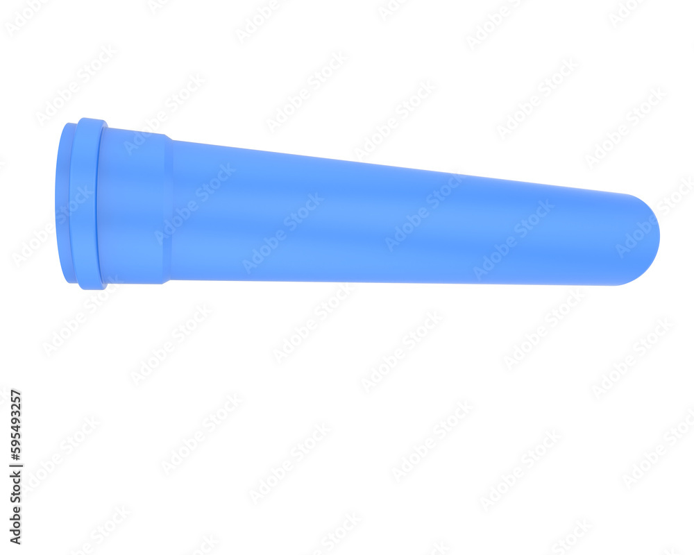 End pipe isolated on transparent background. 3d rendering - illustration End pipe isolated on transparent background. 3d rendering - illustration