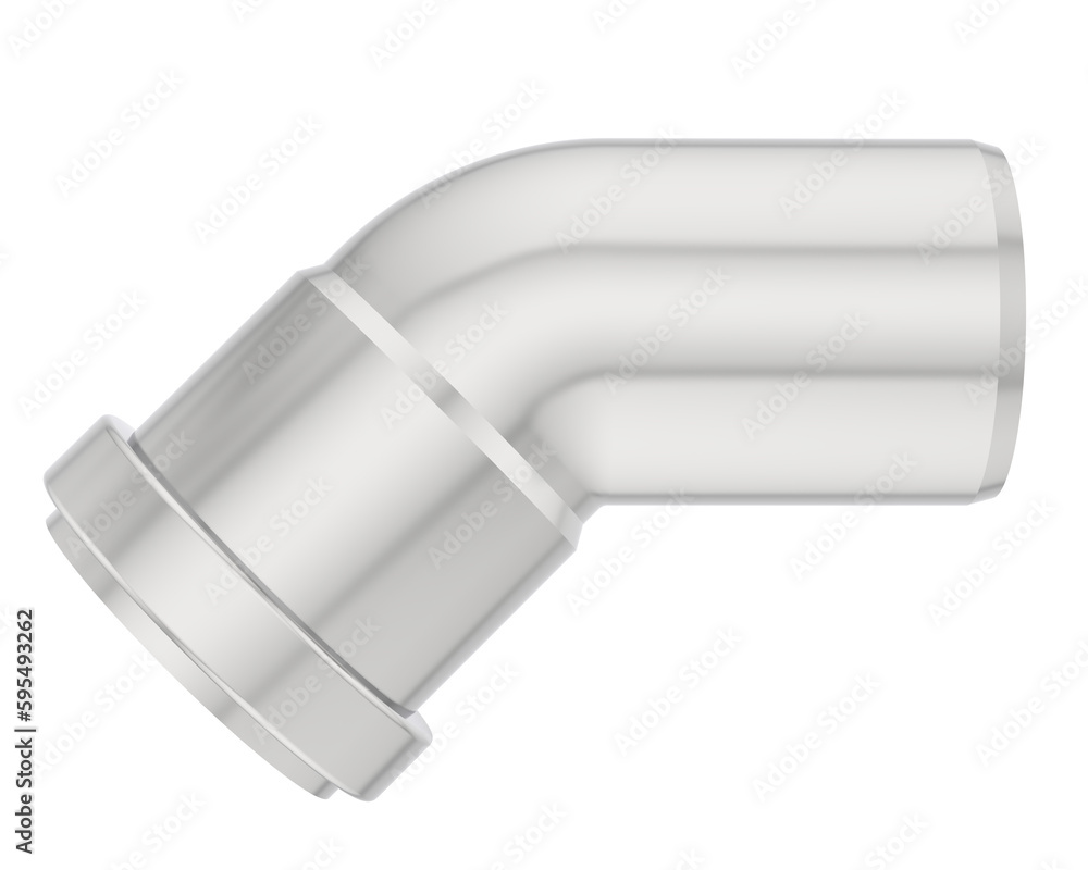 End pipe isolated on transparent background. 3d rendering - illustration End pipe isolated on transparent background. 3d rendering - illustration