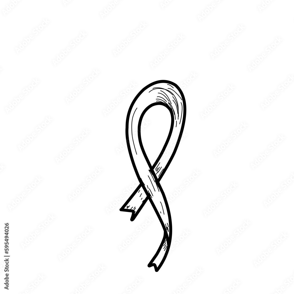 HIV Aids Doodle Icon HIV Aids Doodle Icon