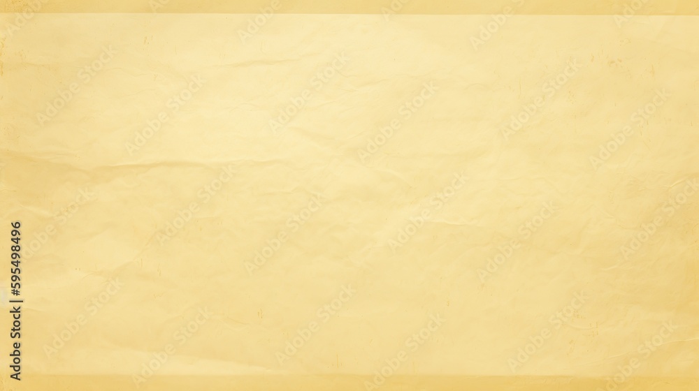 Obraz premium pale old yellow paper background texture Generative AI
