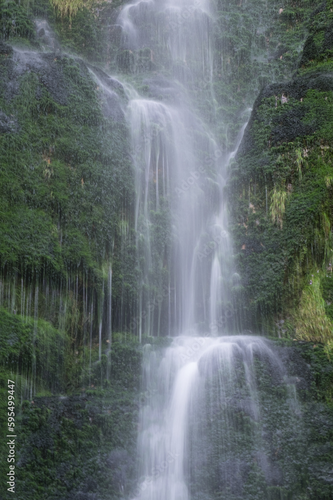Waterfall in Slanghoek Valley, Western Cape, South Africa