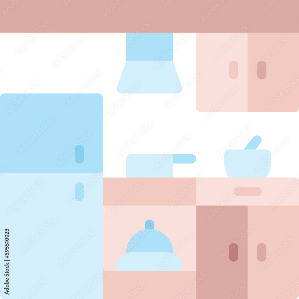 kitchen set icon kitchen set icon