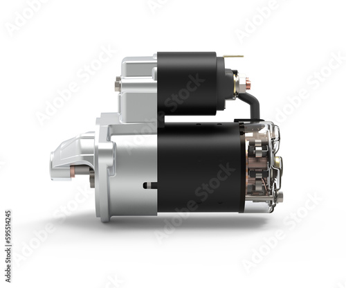 Engine car starter. Car engine starter.