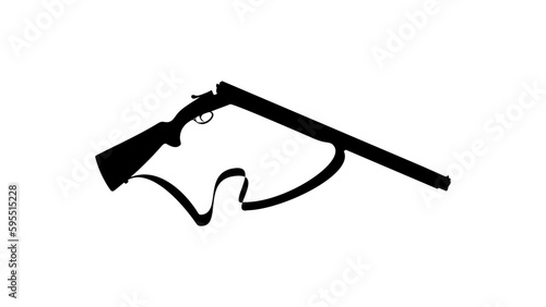 hunting rifle silhouette