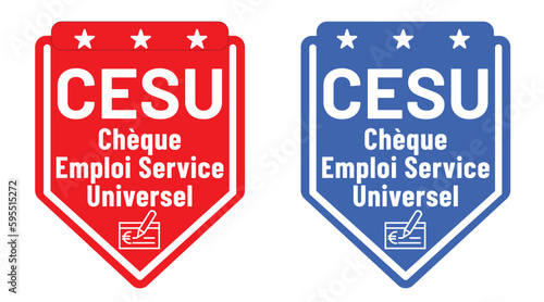 CESU - C.E.S.U. - Chèque emploi service universel