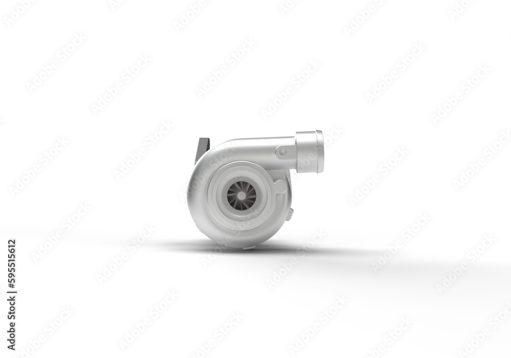 Turbine for the car engine. 3d rendering on the topic of speed, car, movement, spare parts. Modern minimal style, transparent background. Turbine for the car engine. 3d rendering on the topic of speed, car, movement, spare parts. Modern minimal style, transparent background.