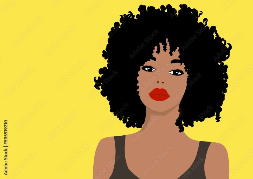 Beautiful cartoon girl giving flying kiss. Portrait of a woman. Beautiful cartoon girl giving flying kiss. Portrait of a woman.