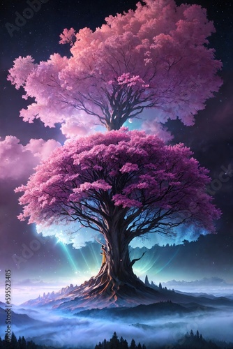 The tree is the progenitor of life on earth. The mother of the tree. © Korney