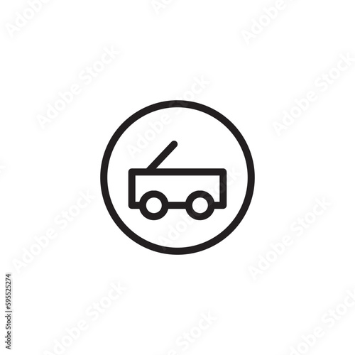 Car Repair Service Outline Icon