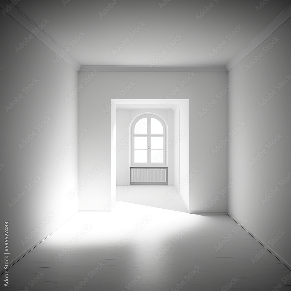 A white room with nothing no nothing A white room with nothing no nothing