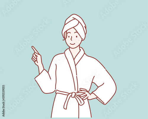 Beauty, cosmetics, healthy, treatment, skincare and spa concept. Hand drawn style vector design illustrations.