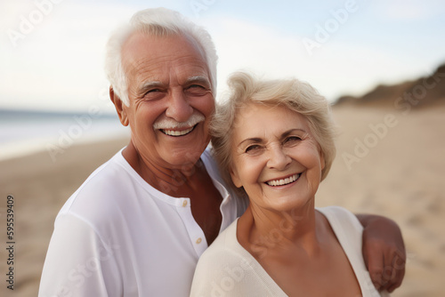 Beach Couple Photography Like Never Before - AI Generated.