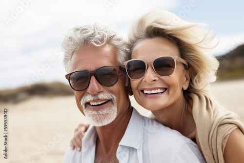 Beach Couple Photography Like Never Before - AI Generated.