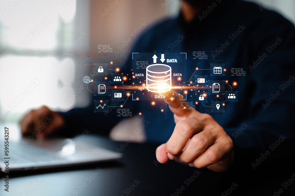 Cloud computing data management technology system for computer network