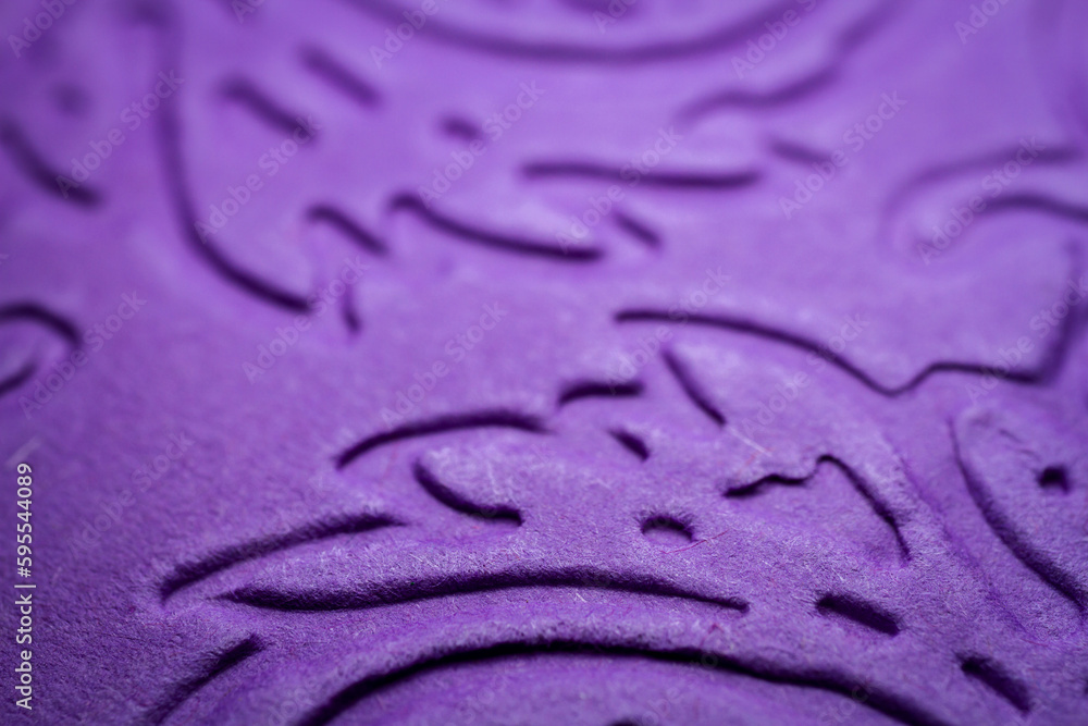 Extreme macro of embossed purple paper Extreme macro of embossed purple paper