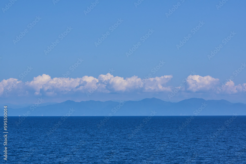 フェリー上からの東北沖
