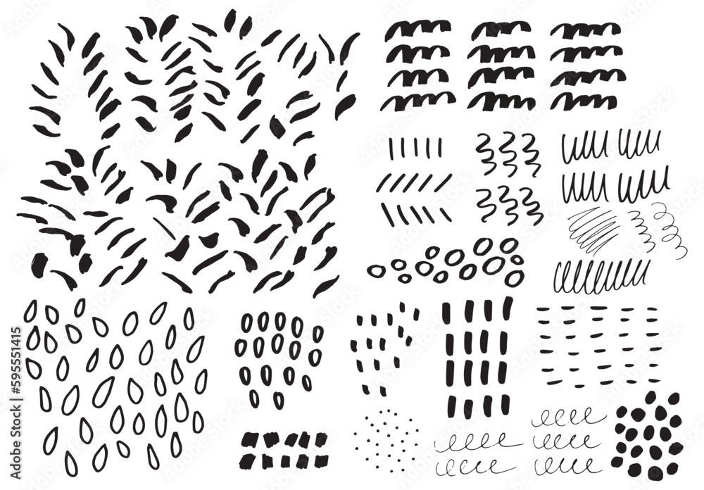 hand drawn geometric organic animal shapes and abstract doodles elements set for neo memphis pattern texture background hand drawn geometric organic animal shapes and abstract doodles elements set for neo memphis pattern texture background