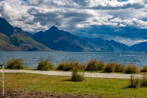 Queenstown (Tahuna), a popular resort town in Otago, south-west, South Island, New Zealand photo