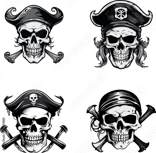 teschi dei pirati