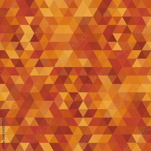 Orange modern geometric design. Presentation template. polygonal style. eps 10