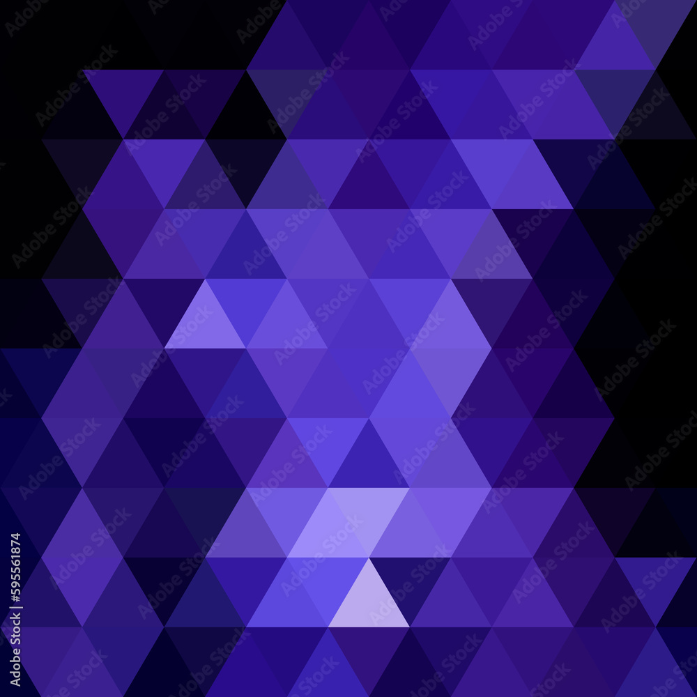 Geometric abstract background. Vector image. polygonal style. Blue triangles. Black triangular background. Geometric illustration. Vector template. Design element. eps 10 Geometric abstract background. Vector image. polygonal style. Blue triangles. Black triangular background. Geometric illustration. Vector template. Design element. eps 10