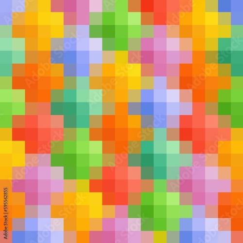 Colorful multi-colored geometric 3D pattern. Abstract colorful backgropund. eps 10