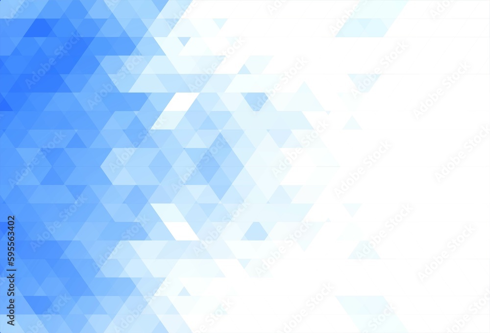 Illustration of abstract blue background
