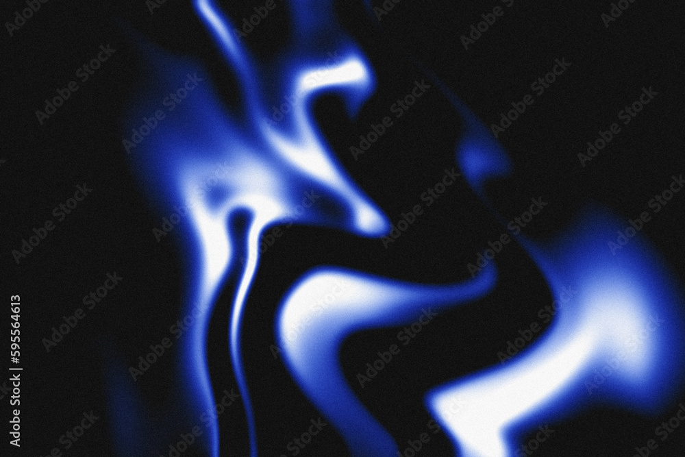 Abstract grainy blue smoke gradient background Abstract grainy blue smoke gradient background