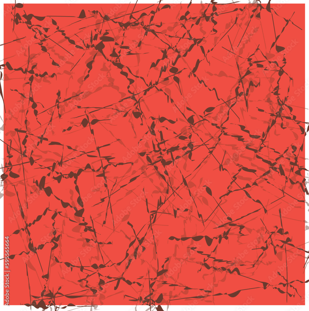 Imitation of a red wall or hot surface with cracks. Imitation of a red wall or hot surface with cracks.