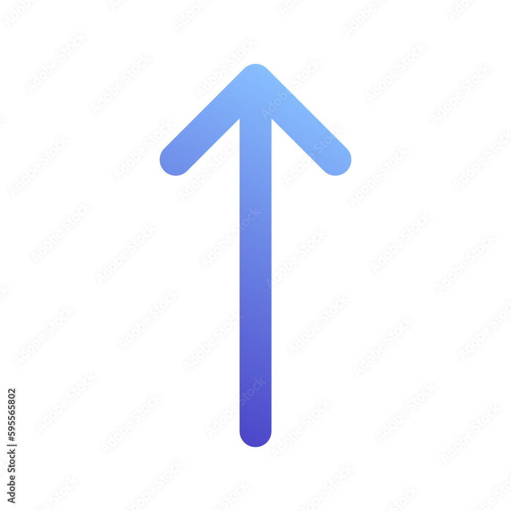 up arrow gradient icon up arrow gradient icon