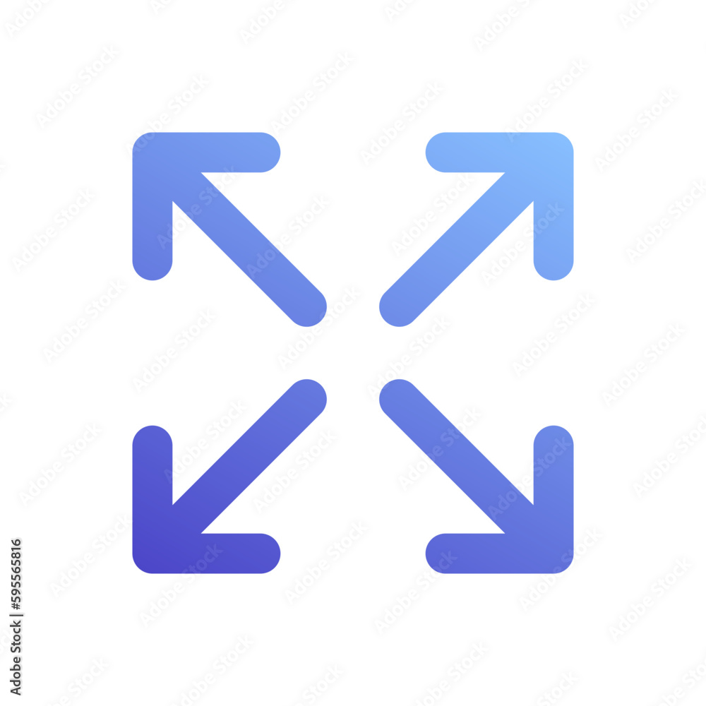 expand gradient icon expand gradient icon