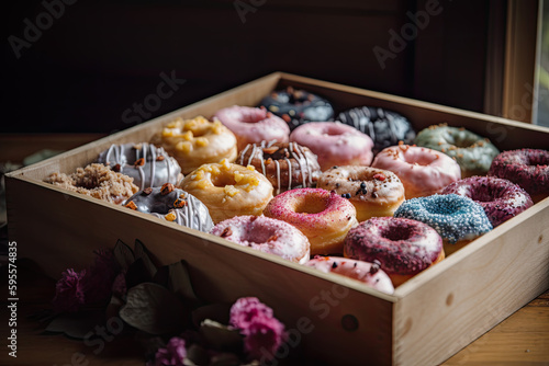 America's Finest Doughnuts: A Sweet Delight for Any Time of Day © pisan