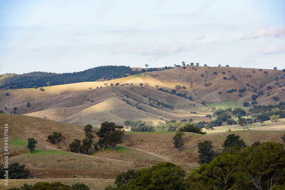 Obraz premium Acheron Cutting in Acheron, Victoria, Australia