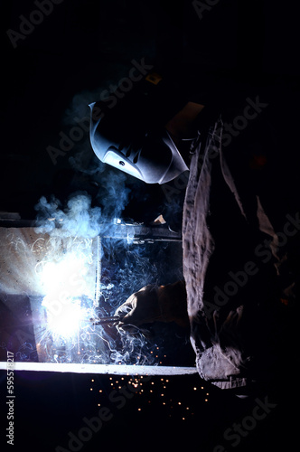 welder at work