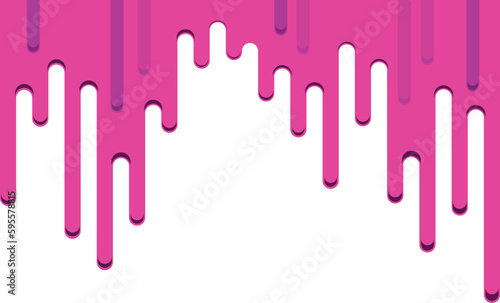 pink paint on a white background, flowing paint with drops, saturating paint, flowing and spilled paint on the wall, colorful materials store, smooth paint abstraction for painting