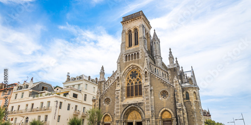 Fotografie Sainte-Eugenie church in Biarritz, France