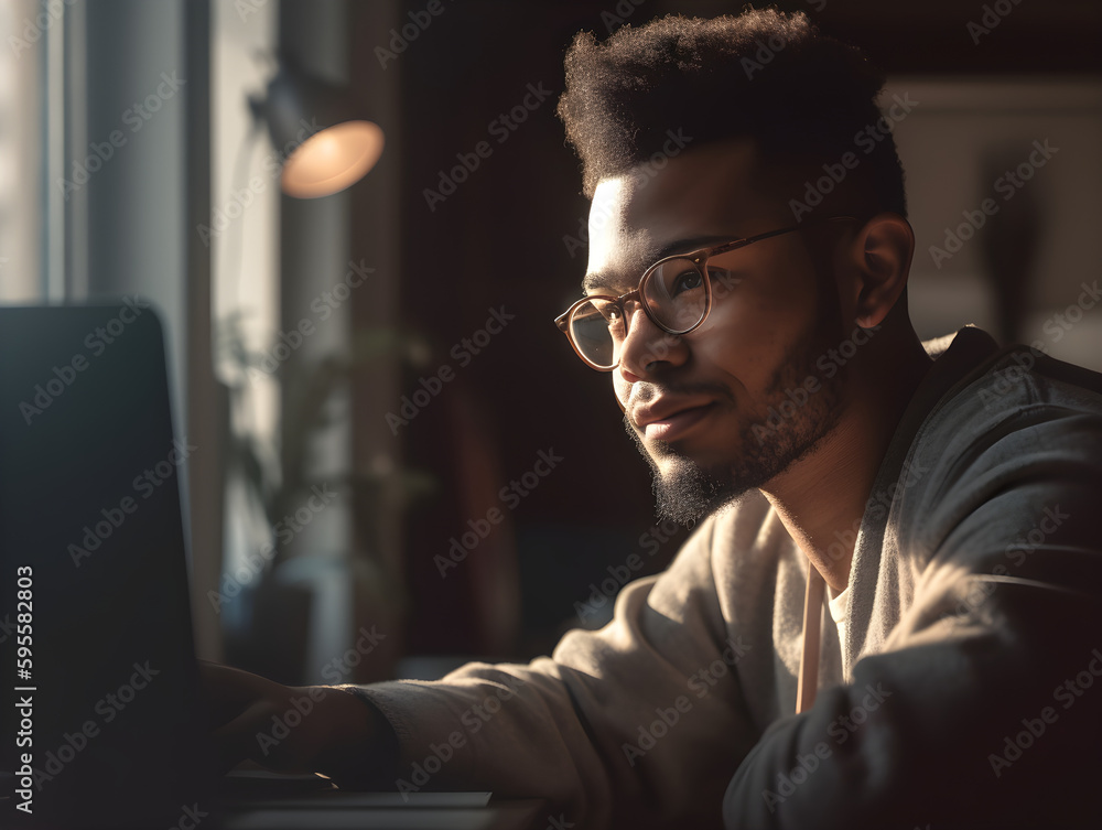 man working on laptop man working on laptop