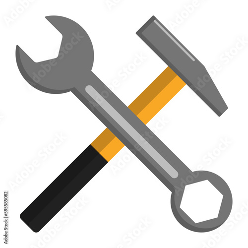 Wrench and Hammer