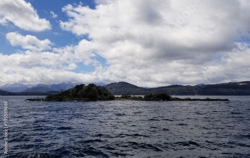 clouds over the lake in Bariloche © Vanesa