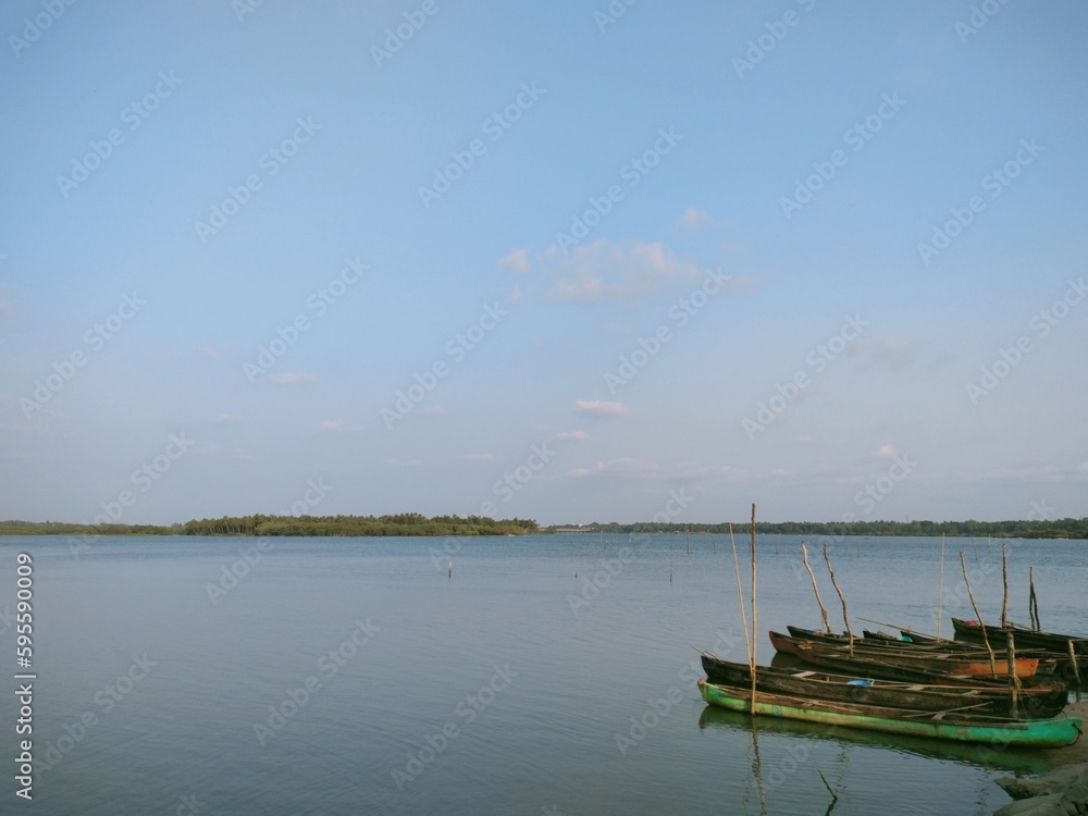 boat on the river