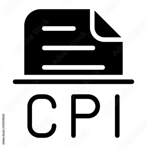 cpi glyph icon