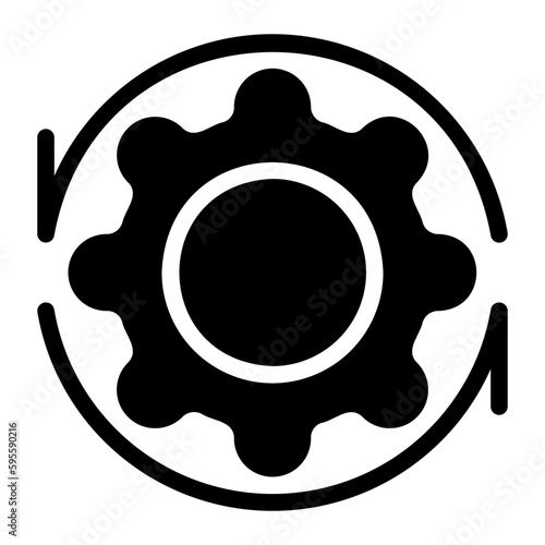 productivity glyph icon