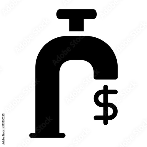 scarcity glyph icon
