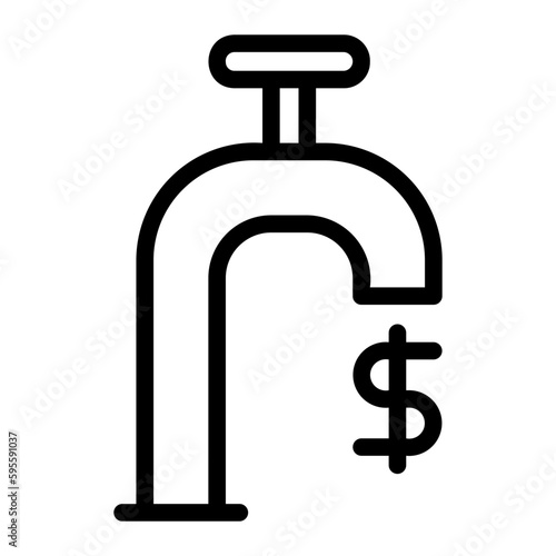 scarcity line icon