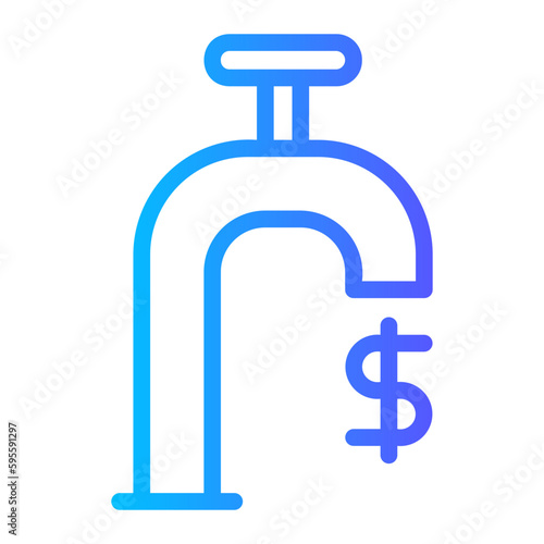 scarcity gradient icon