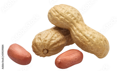Quadro su tela Delicious peanuts cut out